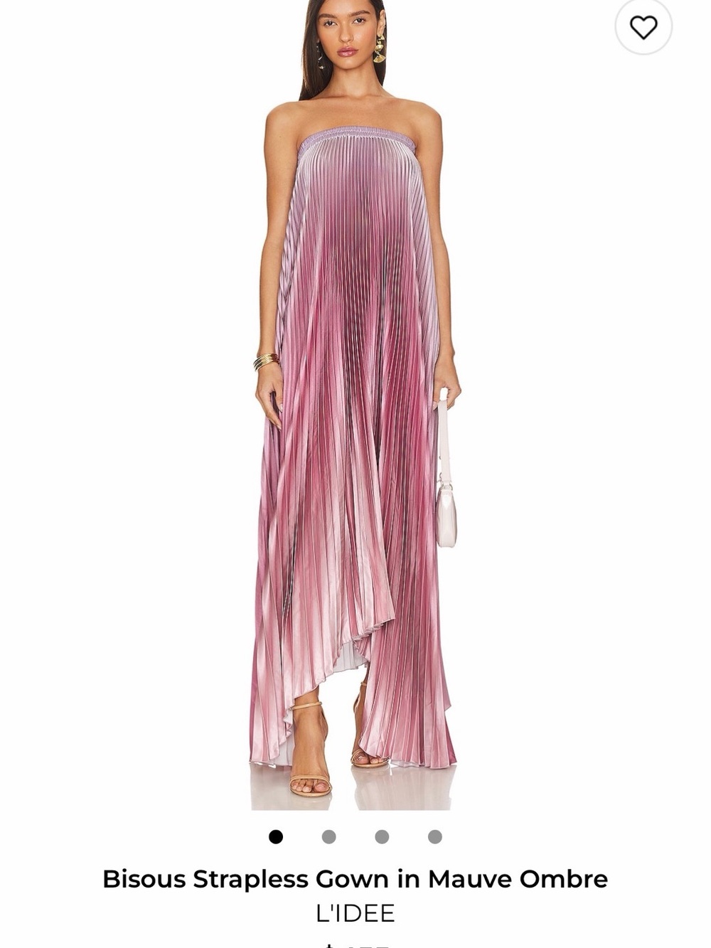 L’IDÉE Bisous Strapless Gown